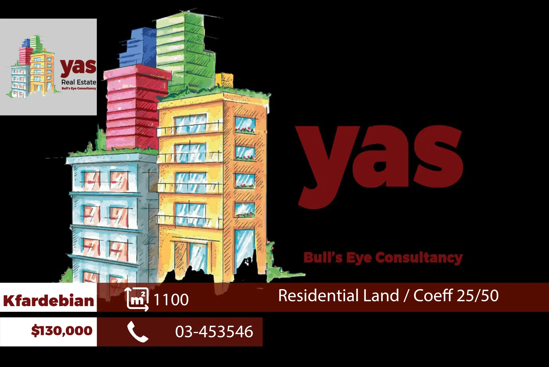 Land for Sale in Kfardebian