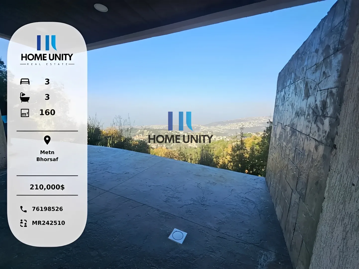 Apartment for Sale in Bharsaf, Lebanon - 3 bed, 3 bath