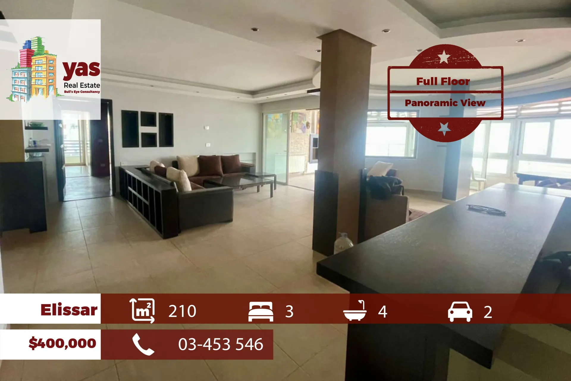 Apartment for Sale in Elissar