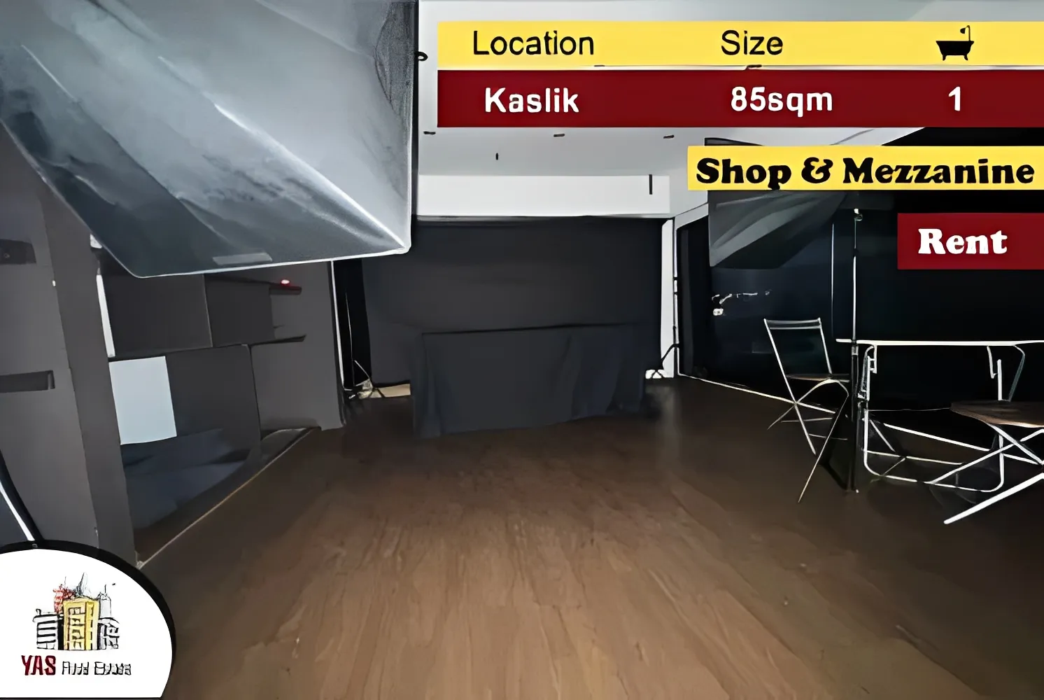 Shop for rent in Kaslik