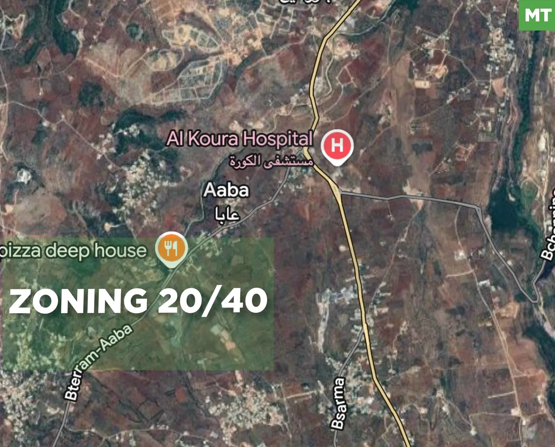 Land for Sale in Btouratij