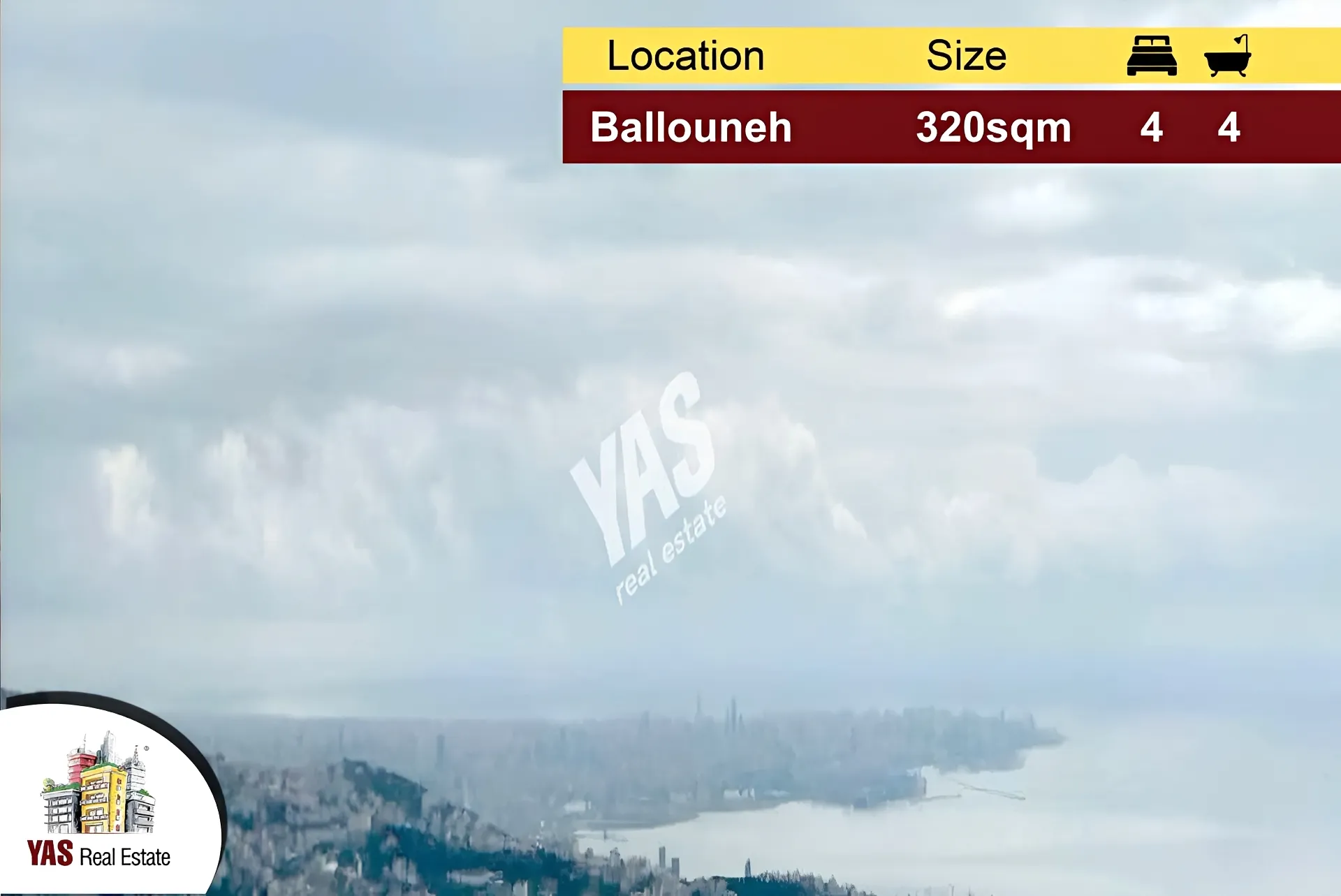 Apartment for Sale in Ballouneh