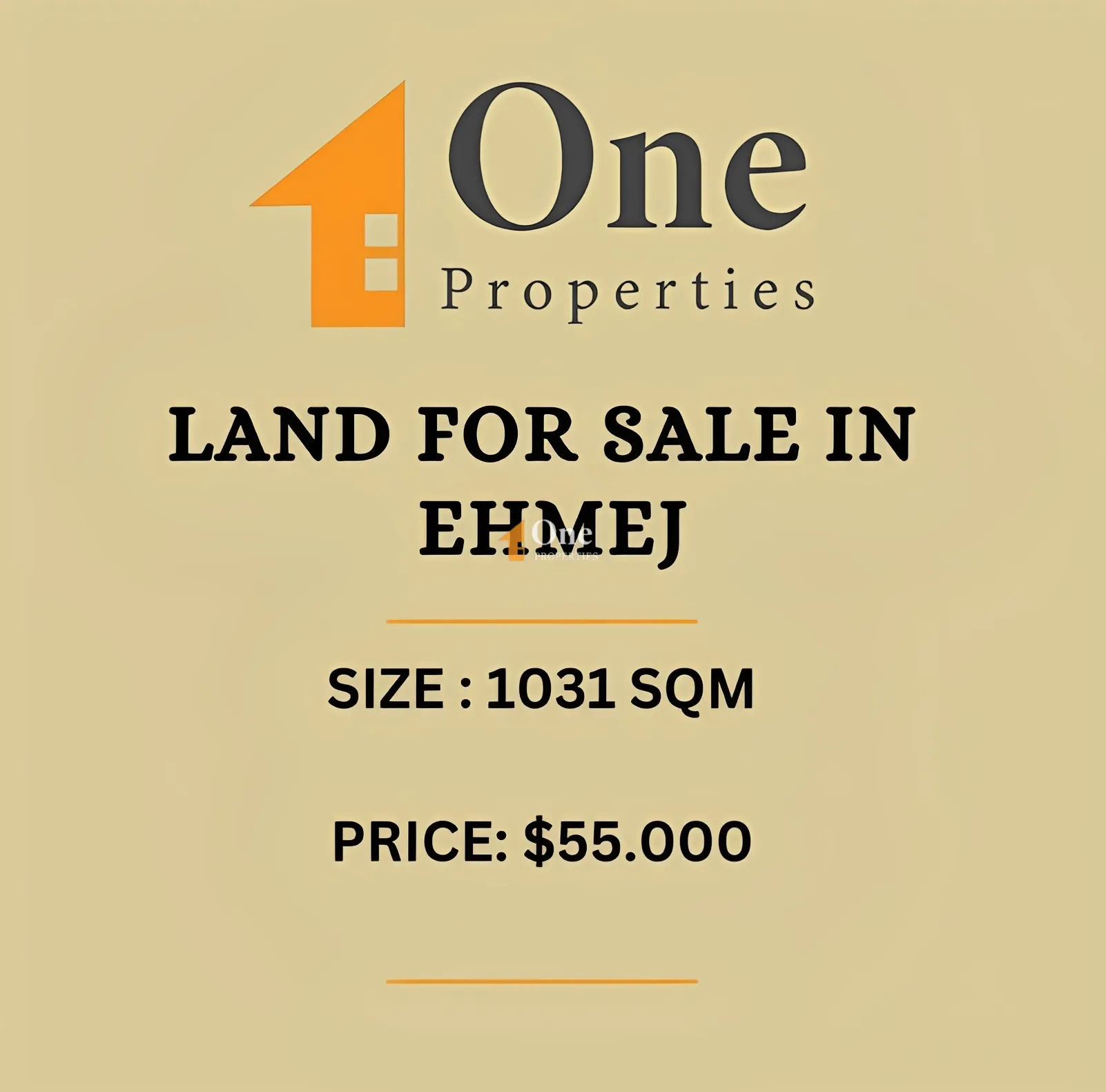 Residential Land for sale in Ehmej, Lebanon