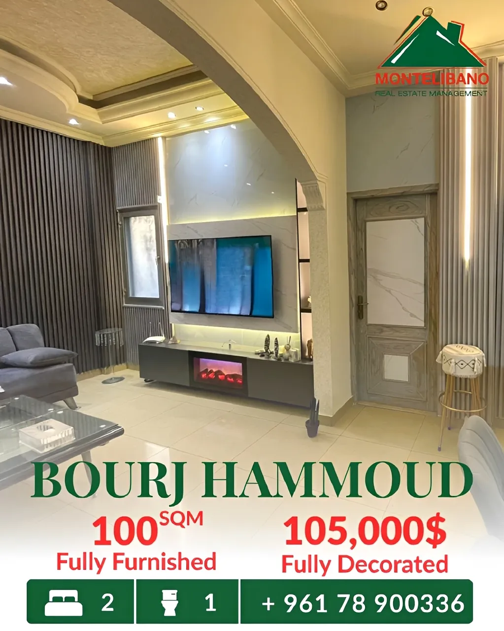Apartment for sale in Bourj Hammoud