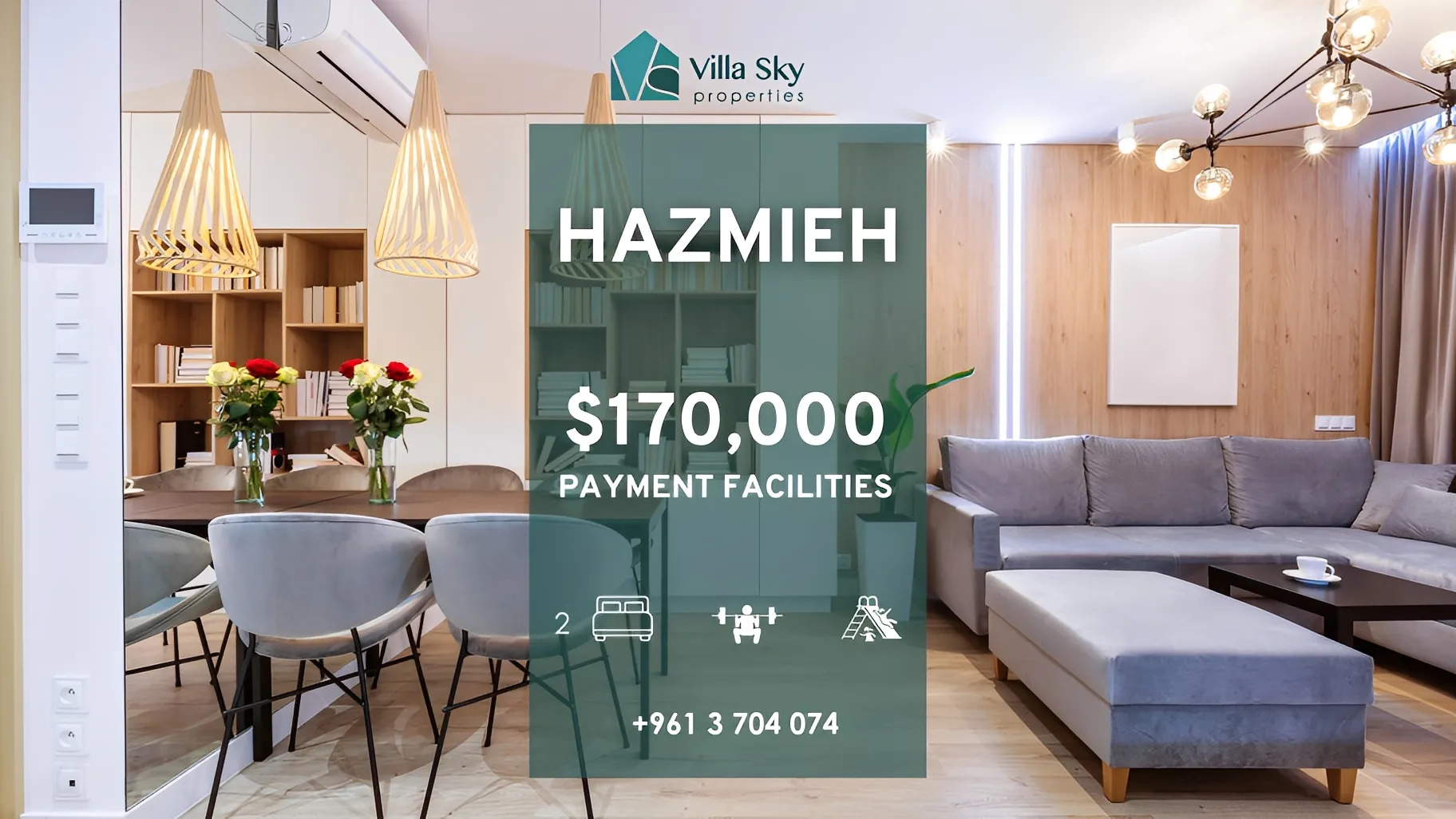 Apartment for Sale in Hazmieh, Lebanon