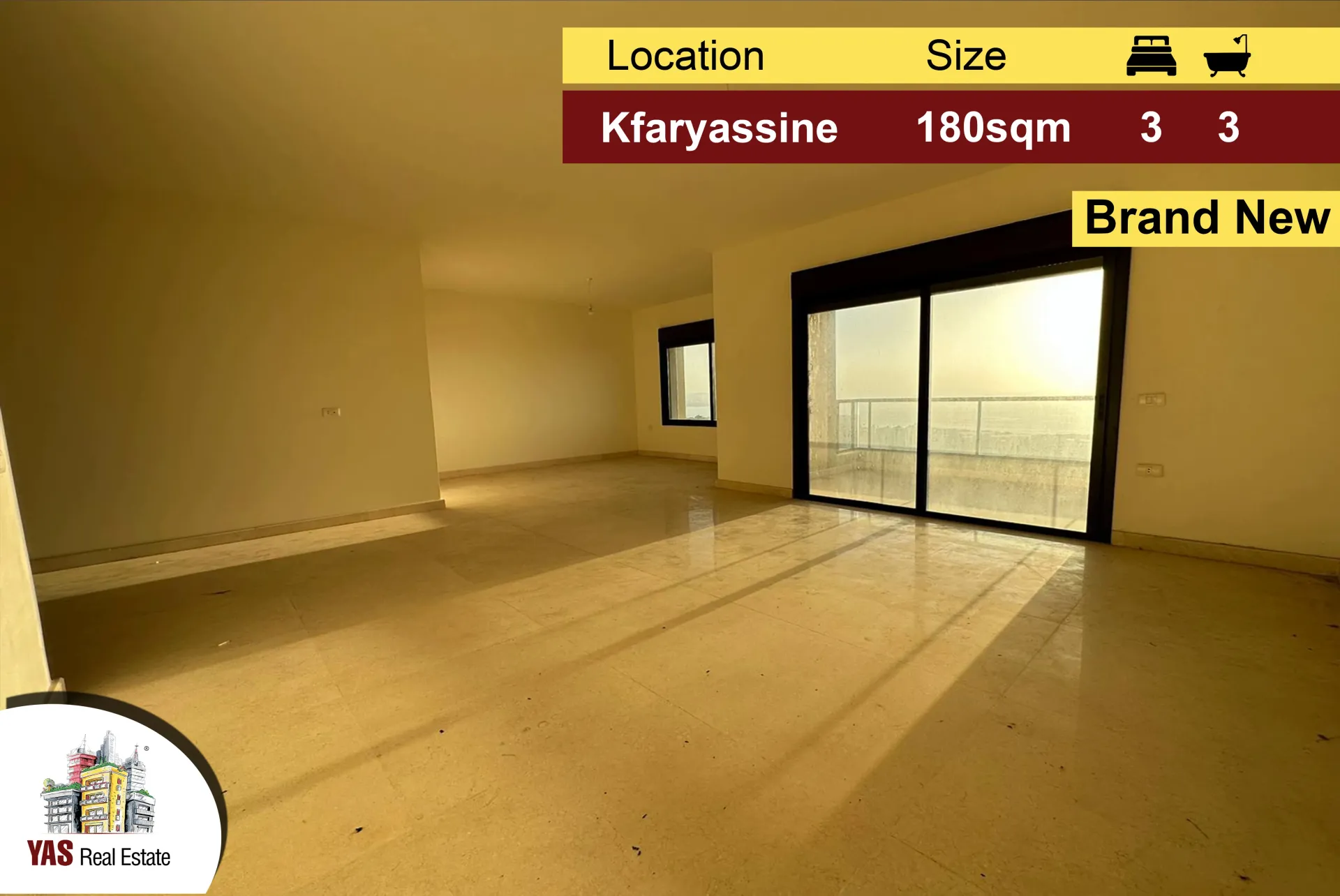 Apartment for Sale in Kfar Yassine