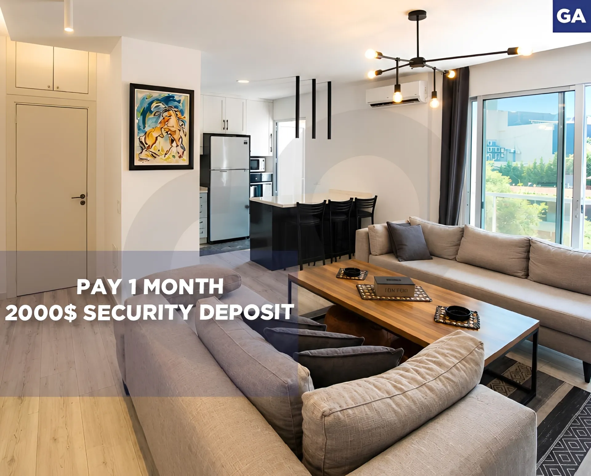 Apartment for Rent in Mansourieh