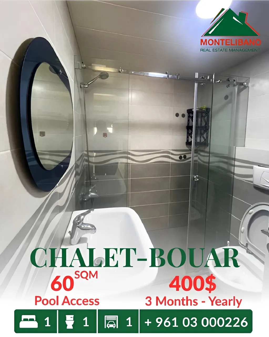 Chalet for rent in Bouar