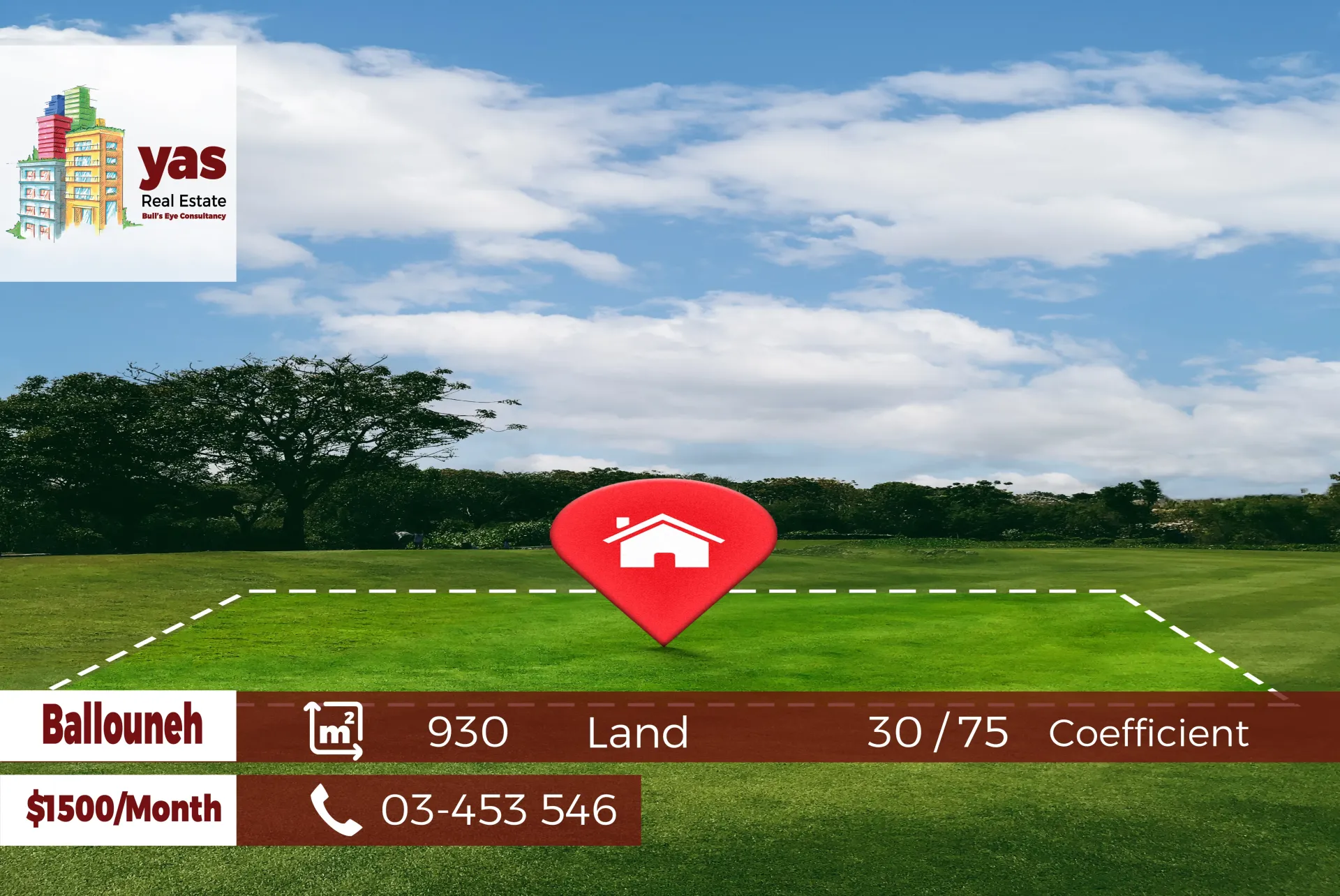 Land for Rent in Ballouneh