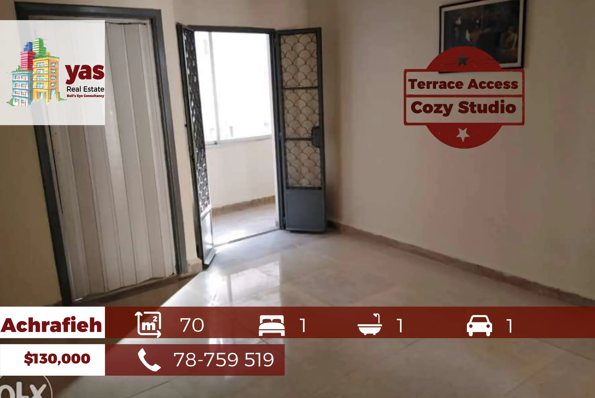 Apartment for Sale in Achrafieh