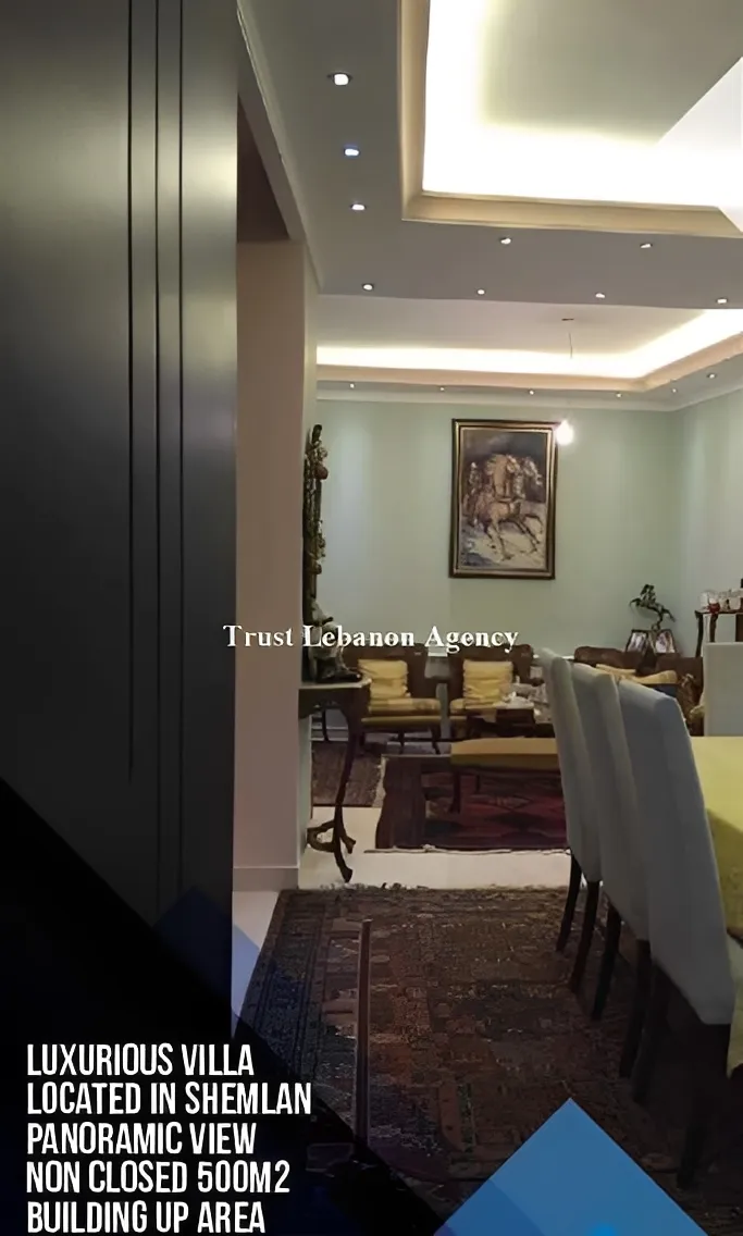 Villa for Sale in Chemlen, Alay, Lebanon