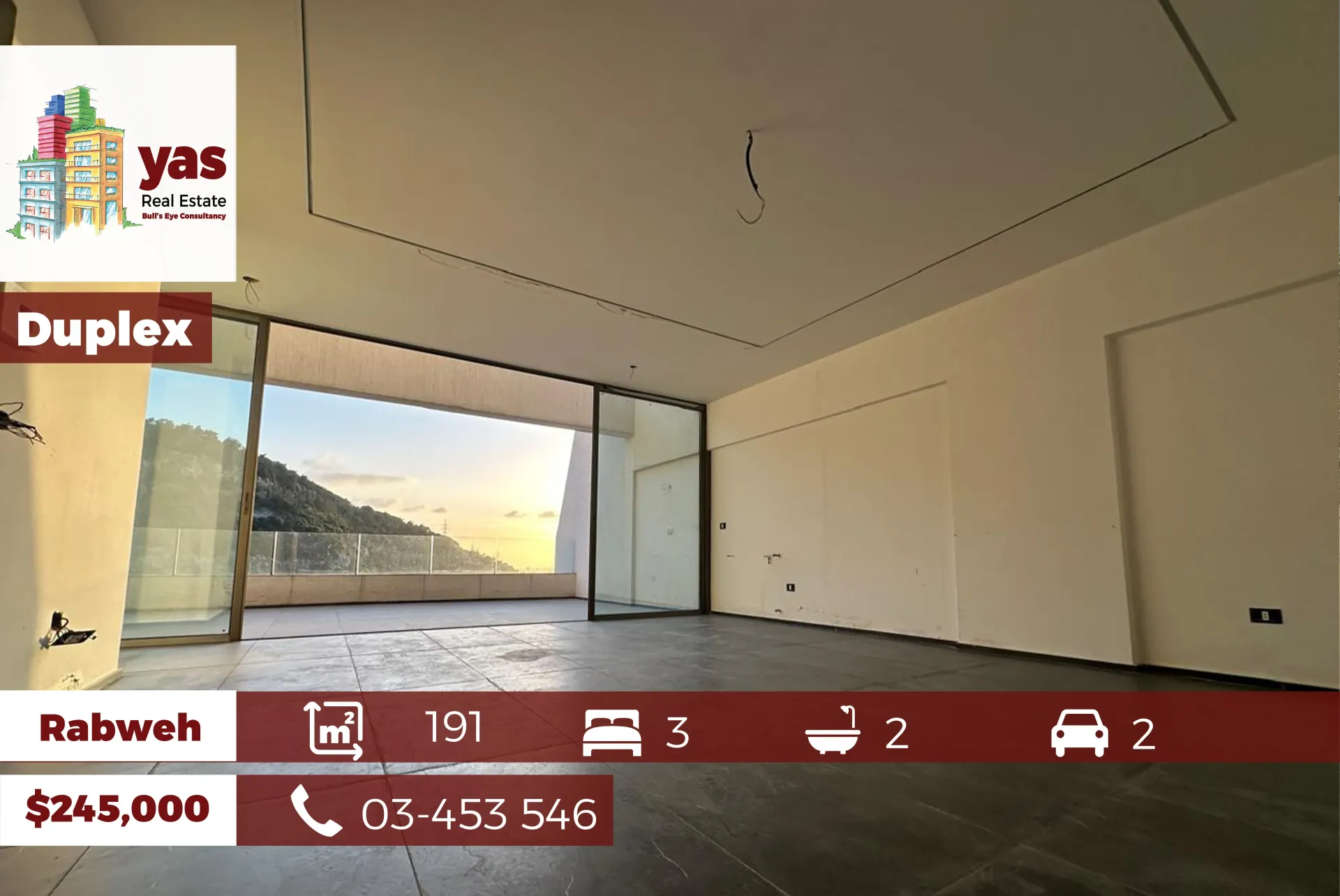 Apartment for Sale in Rabweh - 3 bed, 2 bath