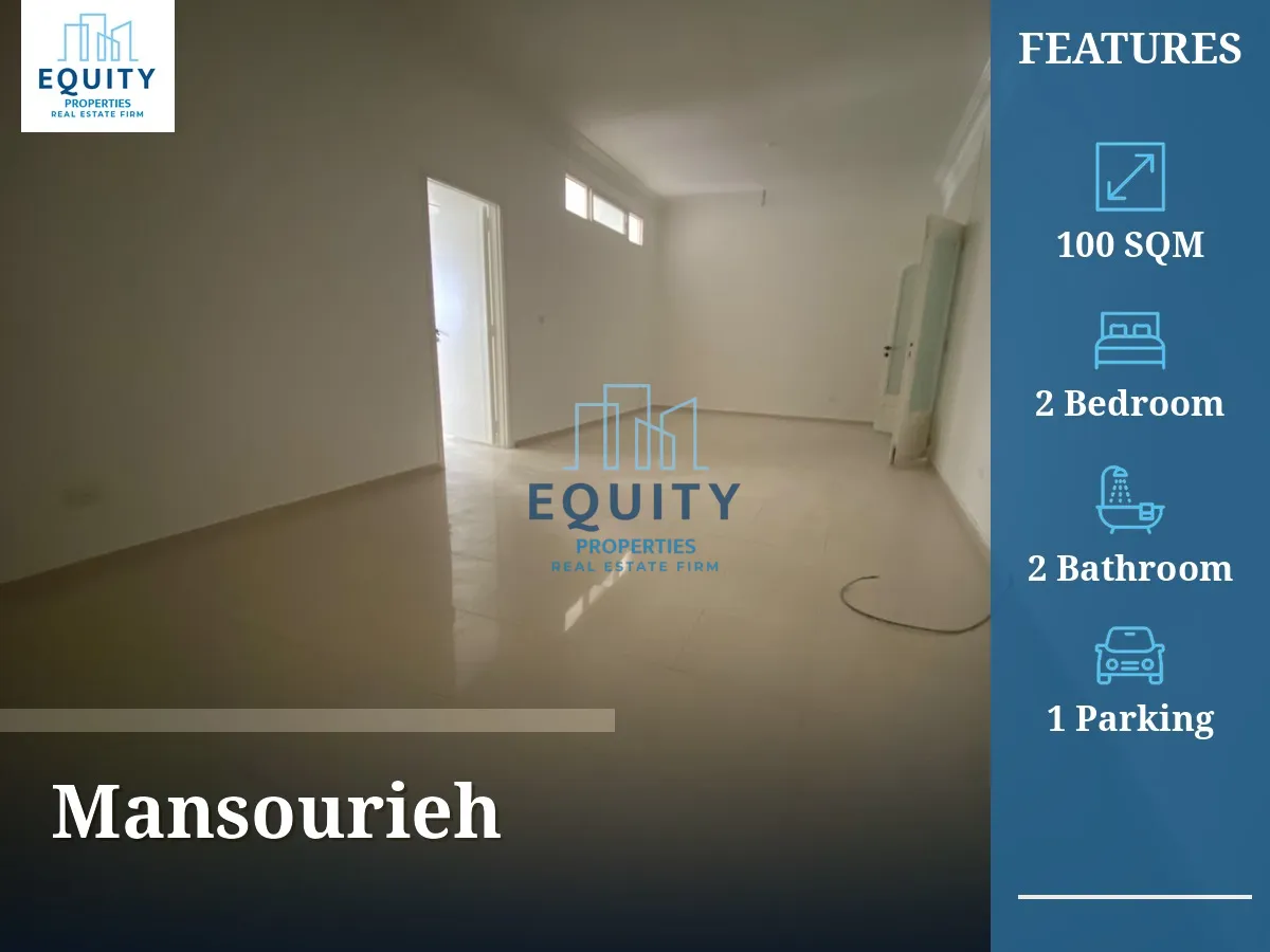 Apartment for sale in Mansourieh - 2 bed, 2 bath