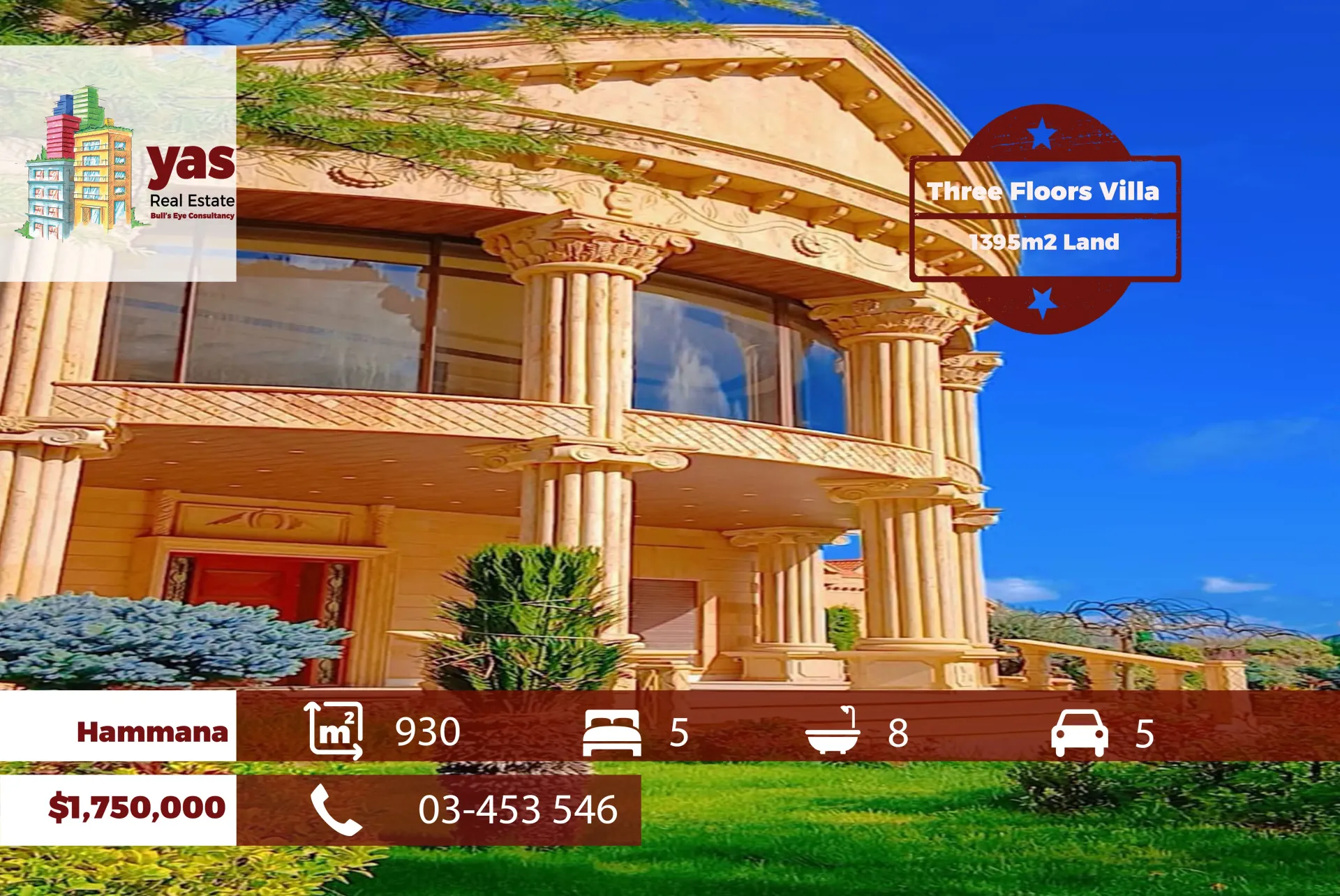 Villa for Sale in Hammana - 8 bed, 8 bath