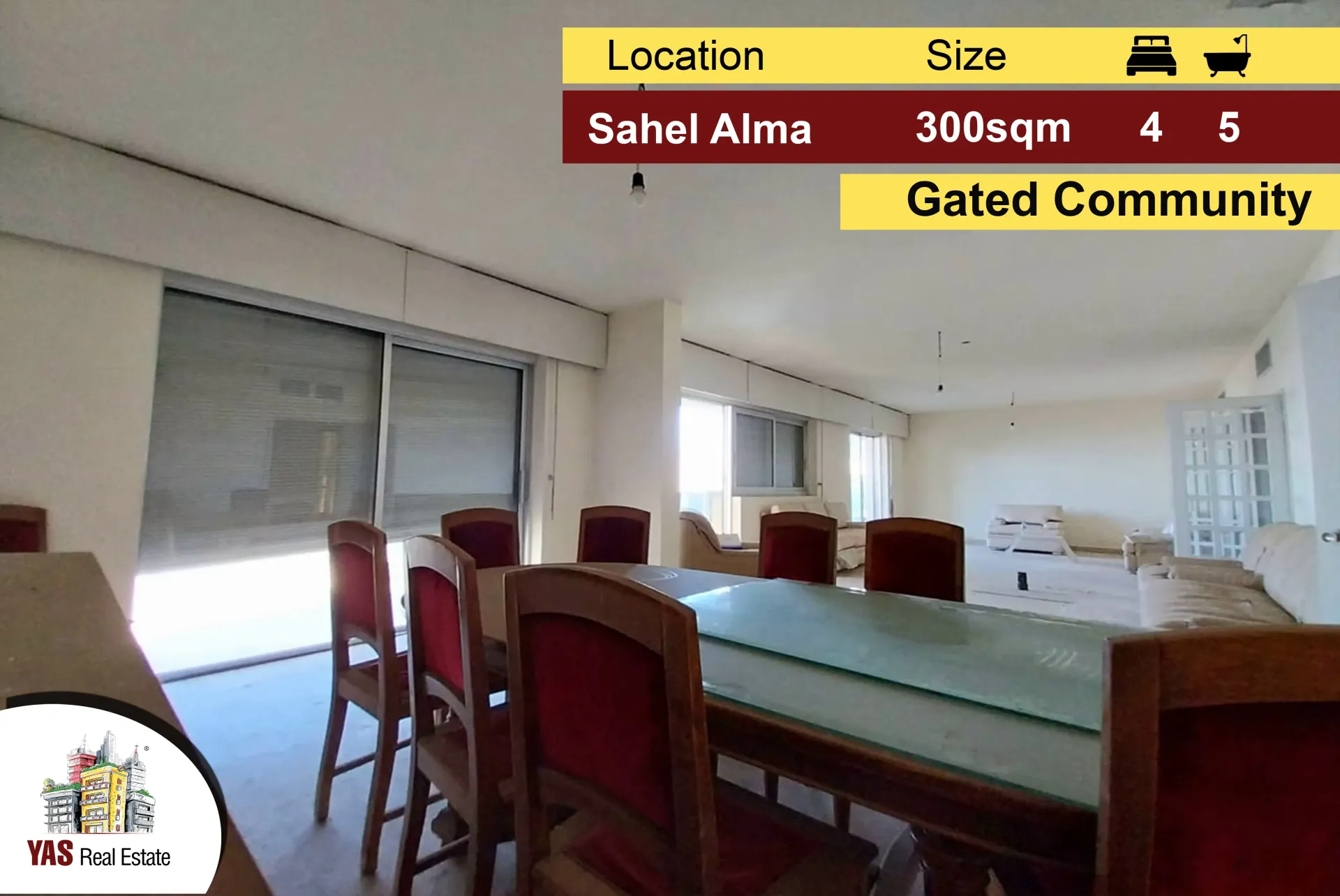 Apartment for Sale in Sahel Alma - 4 bed, 5 bath