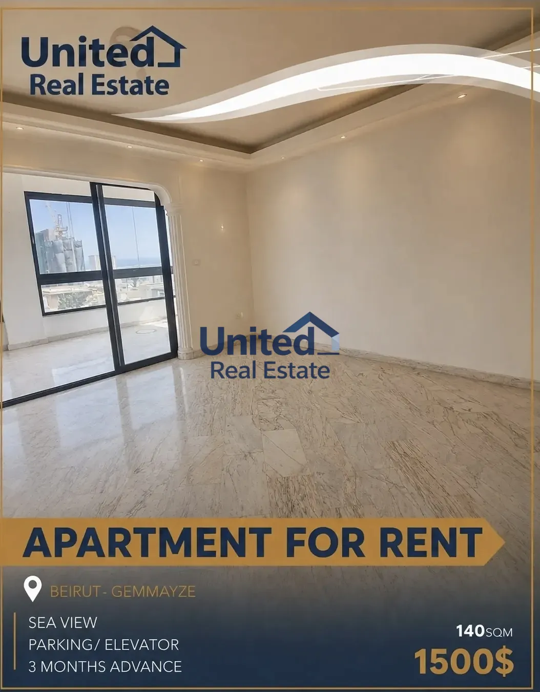 Apartment for rent in Gemmayzeh, beirut, lebanon