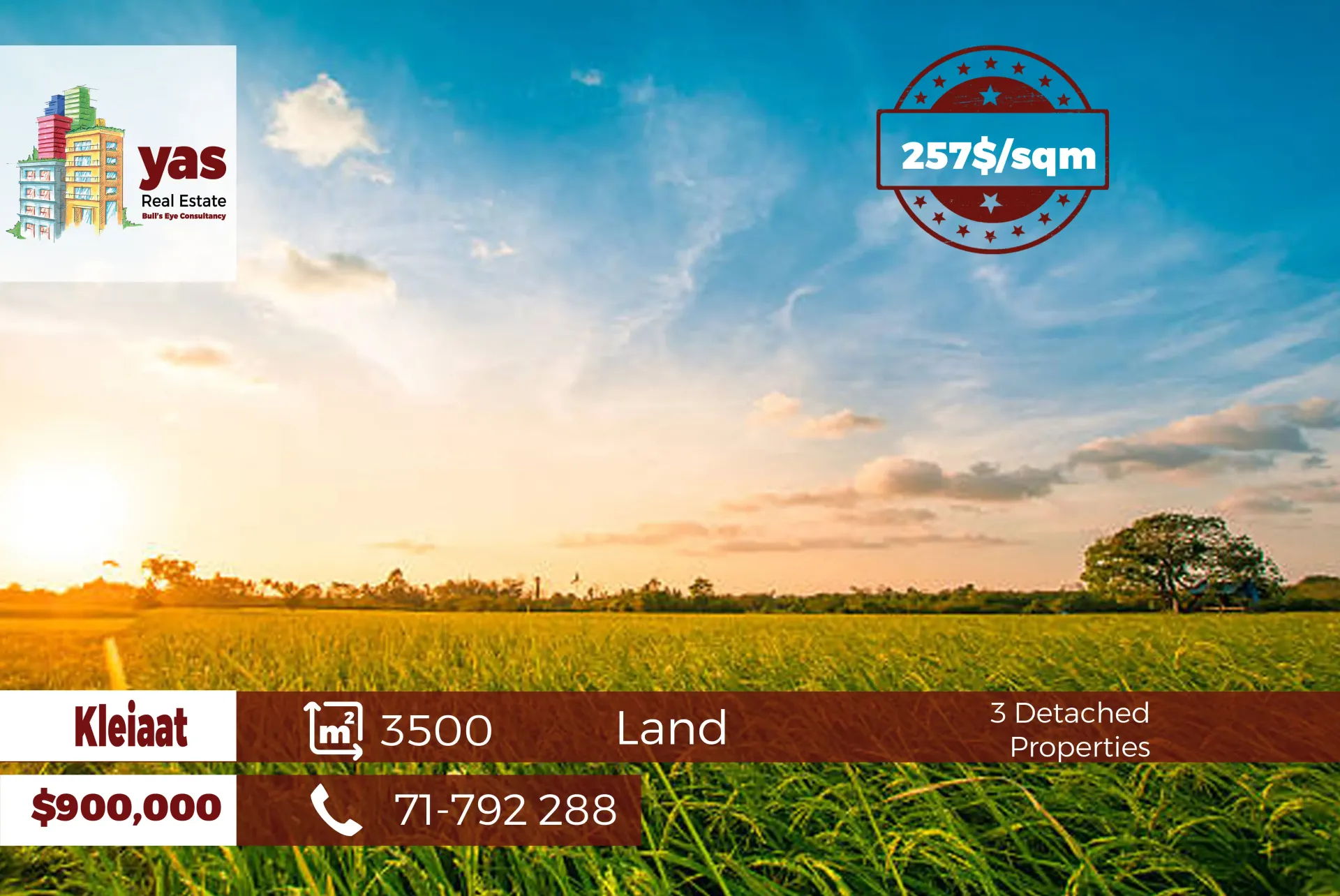 Land for Sale in Qlayaat