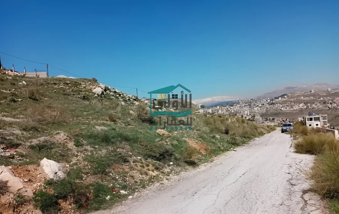 Land in Chanay, aley district, lebanon