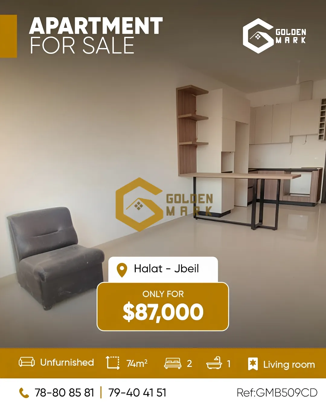 Apartment for Sale in Halat