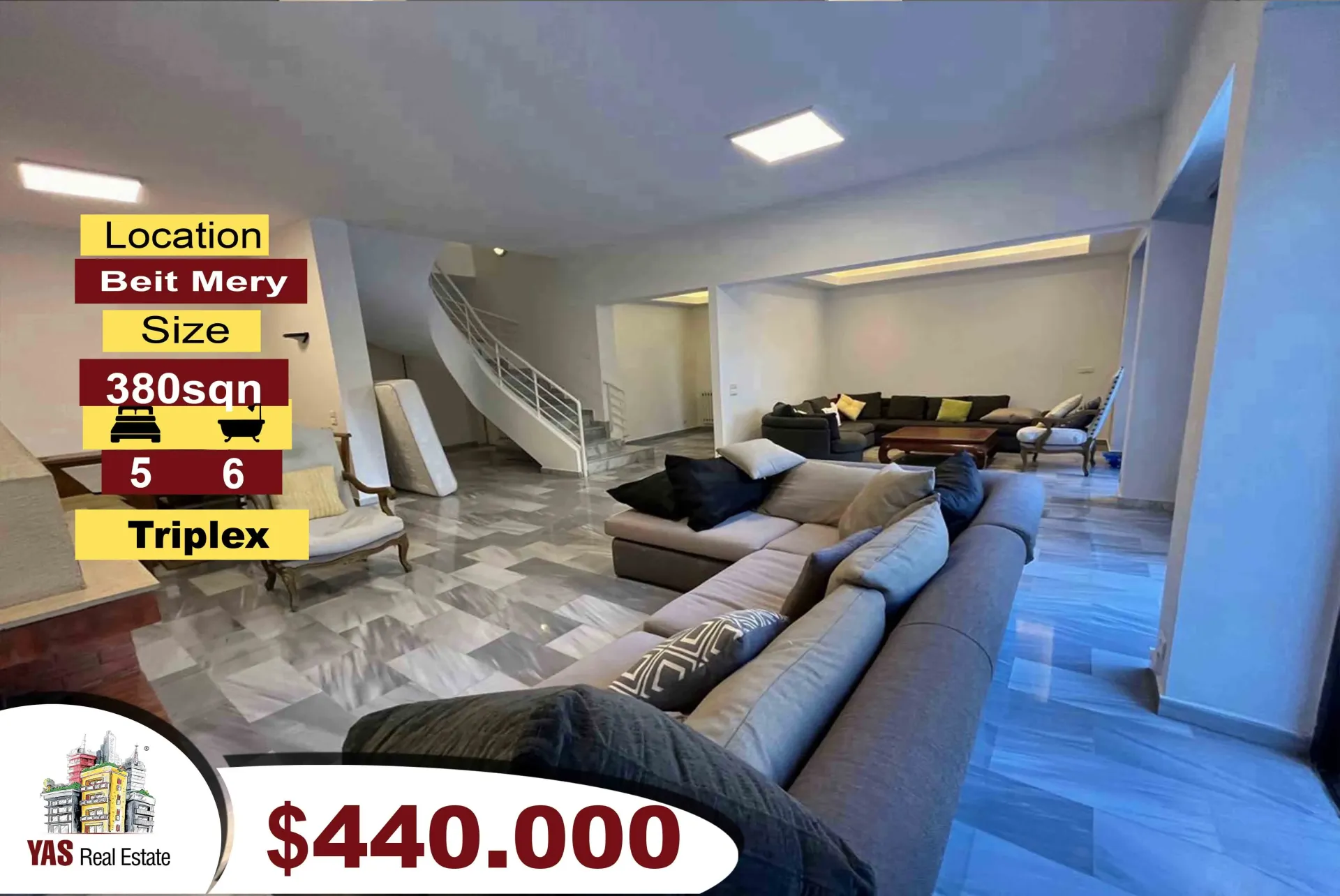Apartment for Sale in Beit Mery