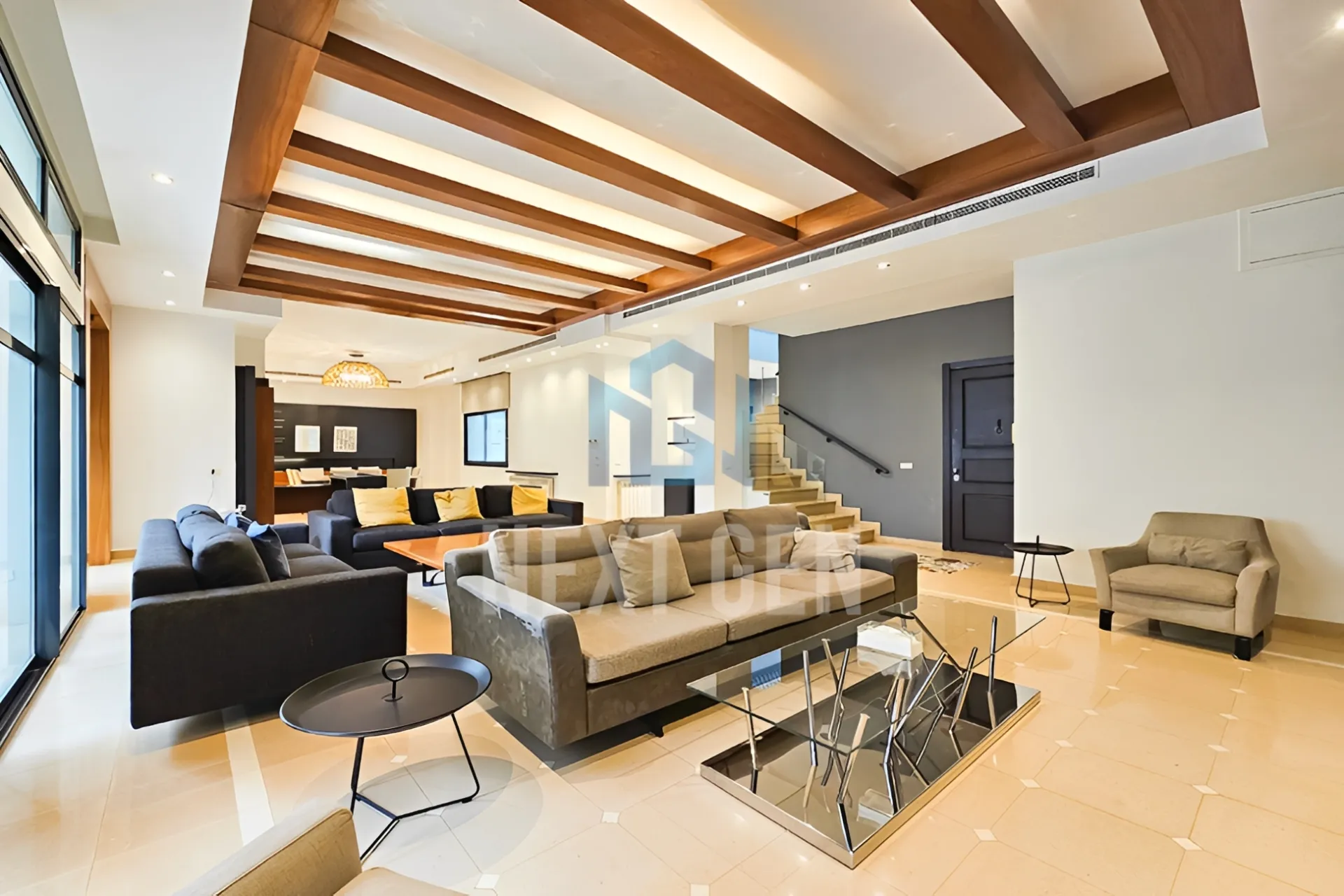 Duplex for rent in Achrafieh, Beirut, Lebanon - 4 bed, 6 bath
