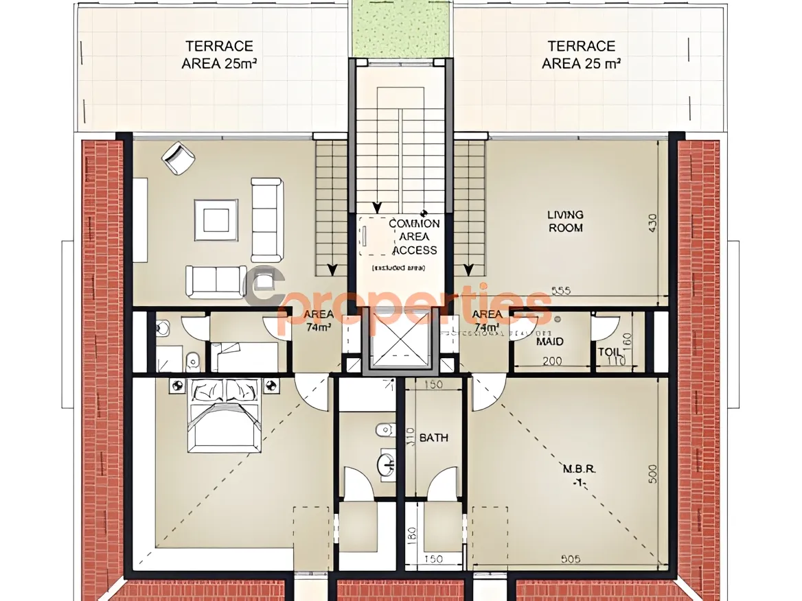 Apartment for Sale in Aaoukar