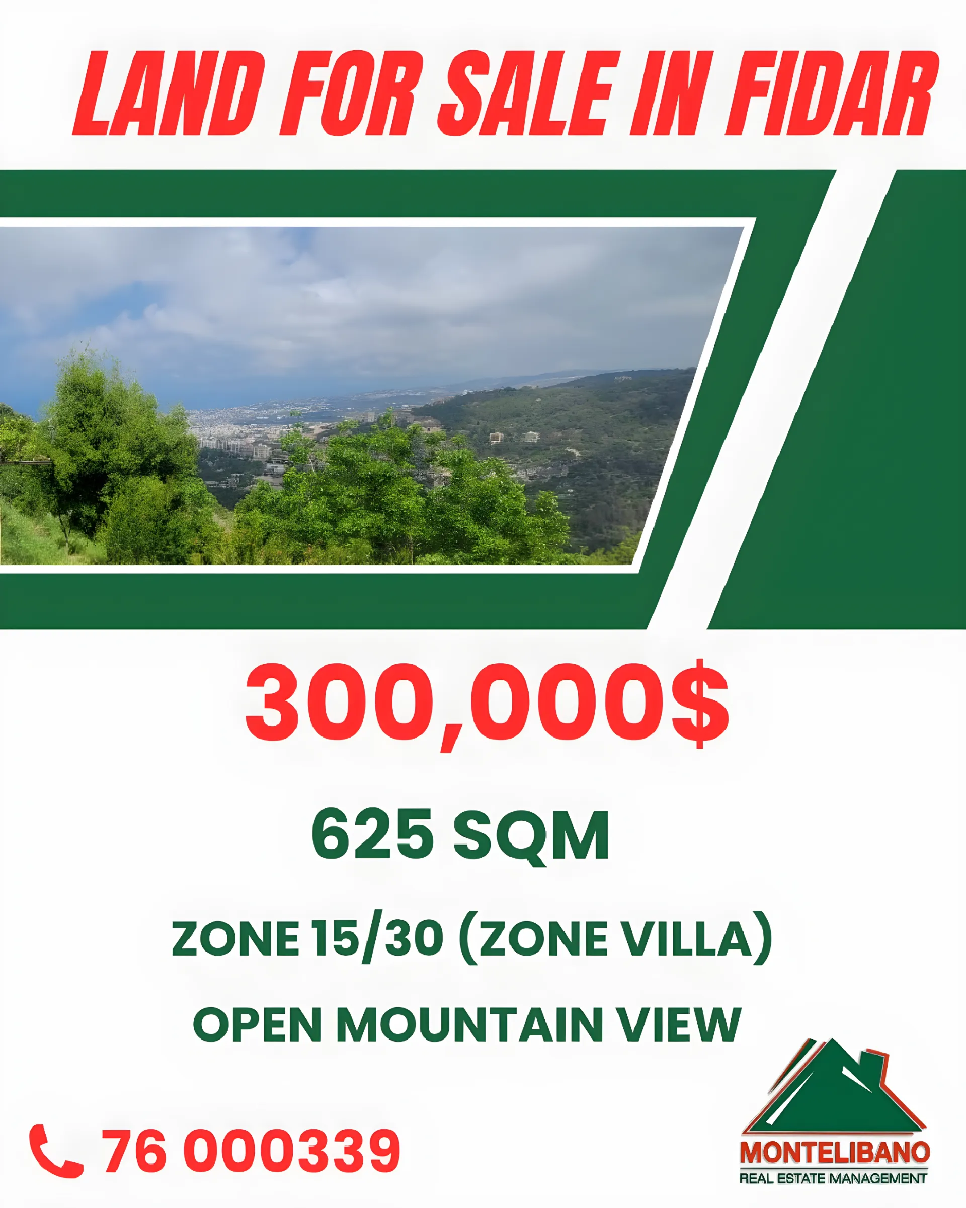 Residential Land for sale in Fidar, Lebanon