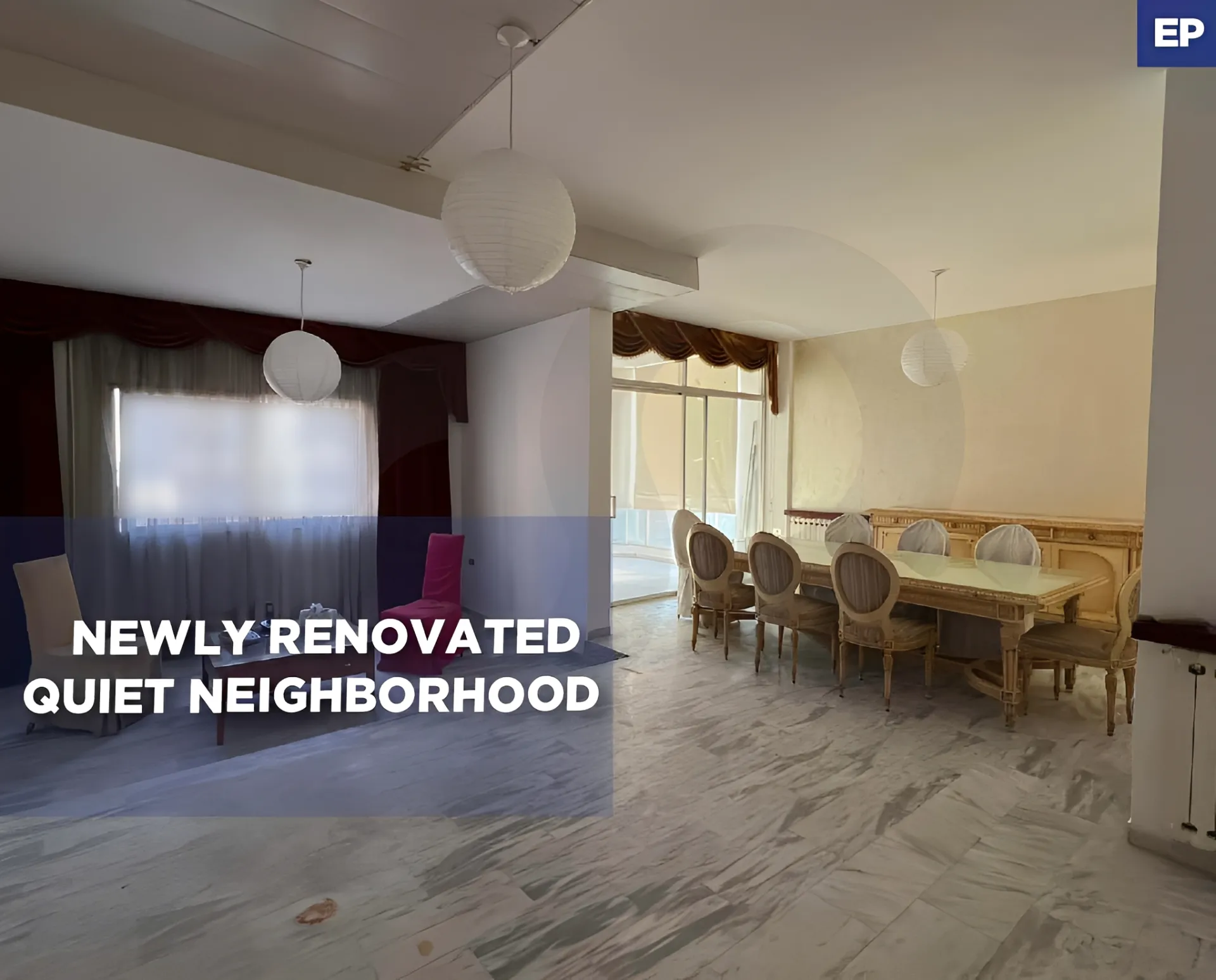 Apartment for Rent in Achrafieh - 3 bed, 2 bath