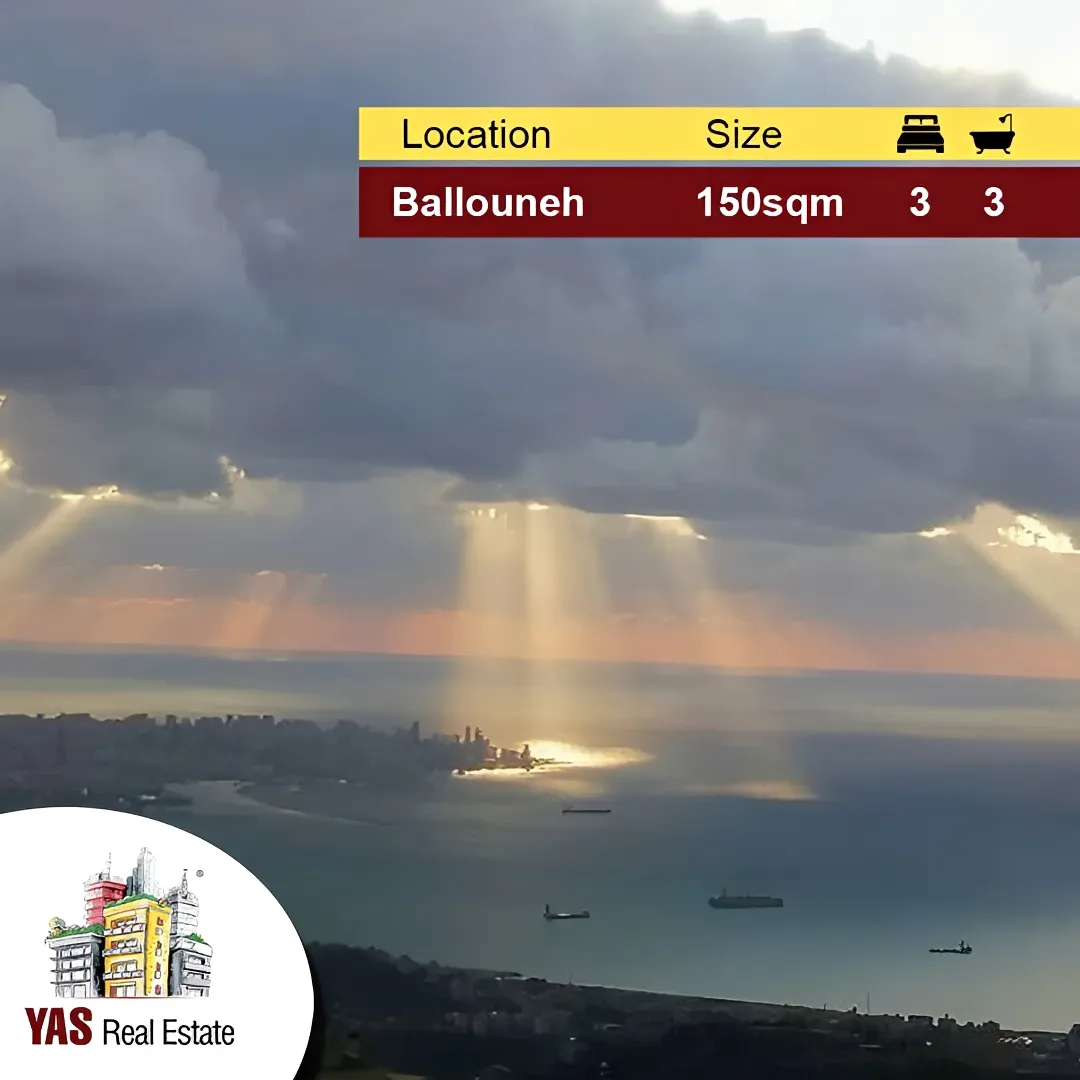 Apartment for Sale in Ballouneh