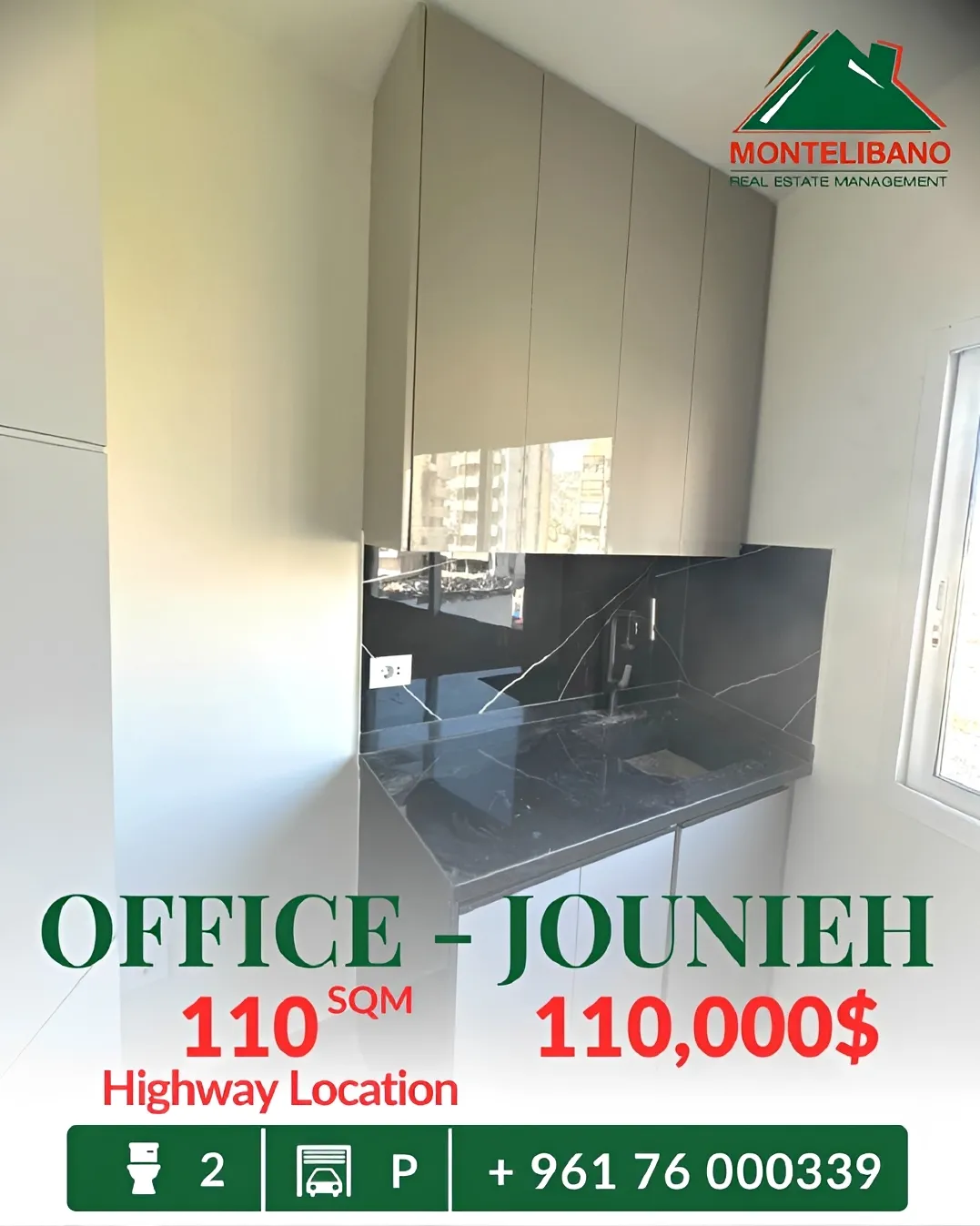Office for sale in Jounieh, Lebanon