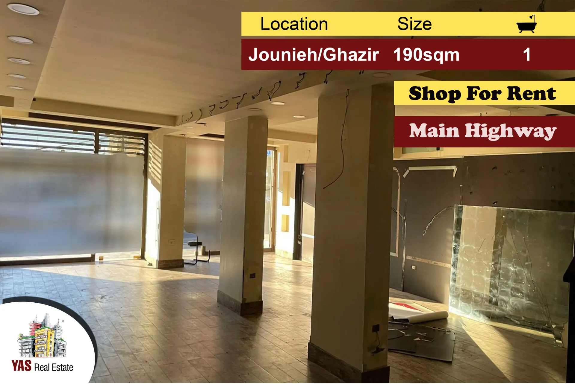 Shop for rent in Ghazir