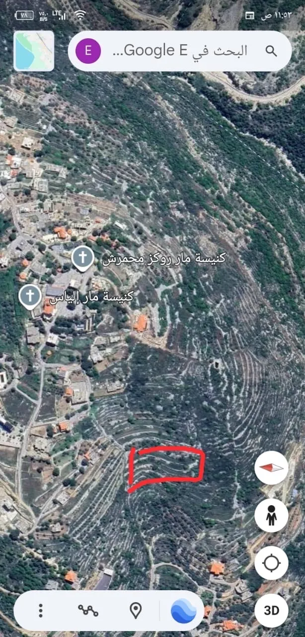 Land for sale in Mahmerch, lebanon
