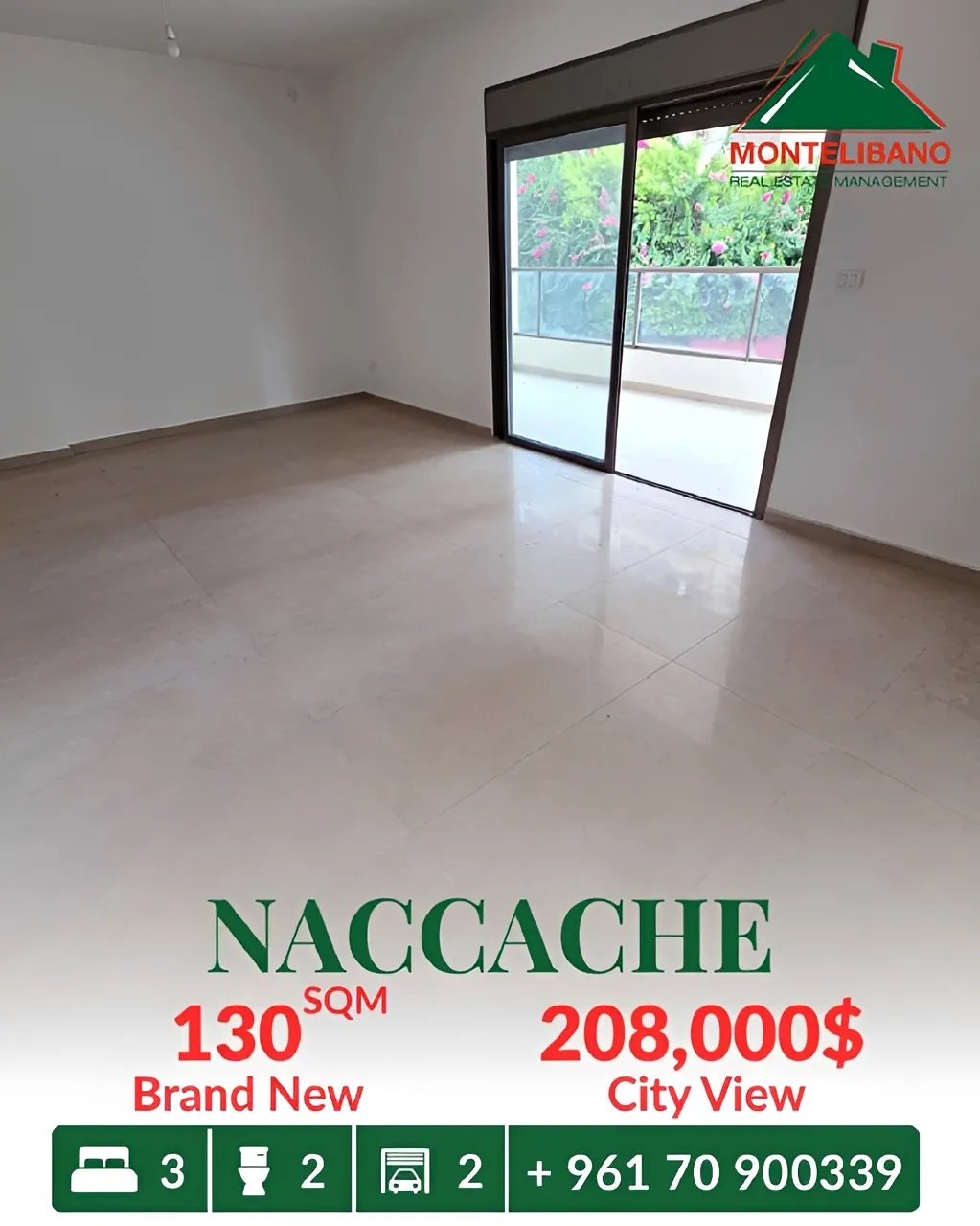 Apartment for sale in Naqqache