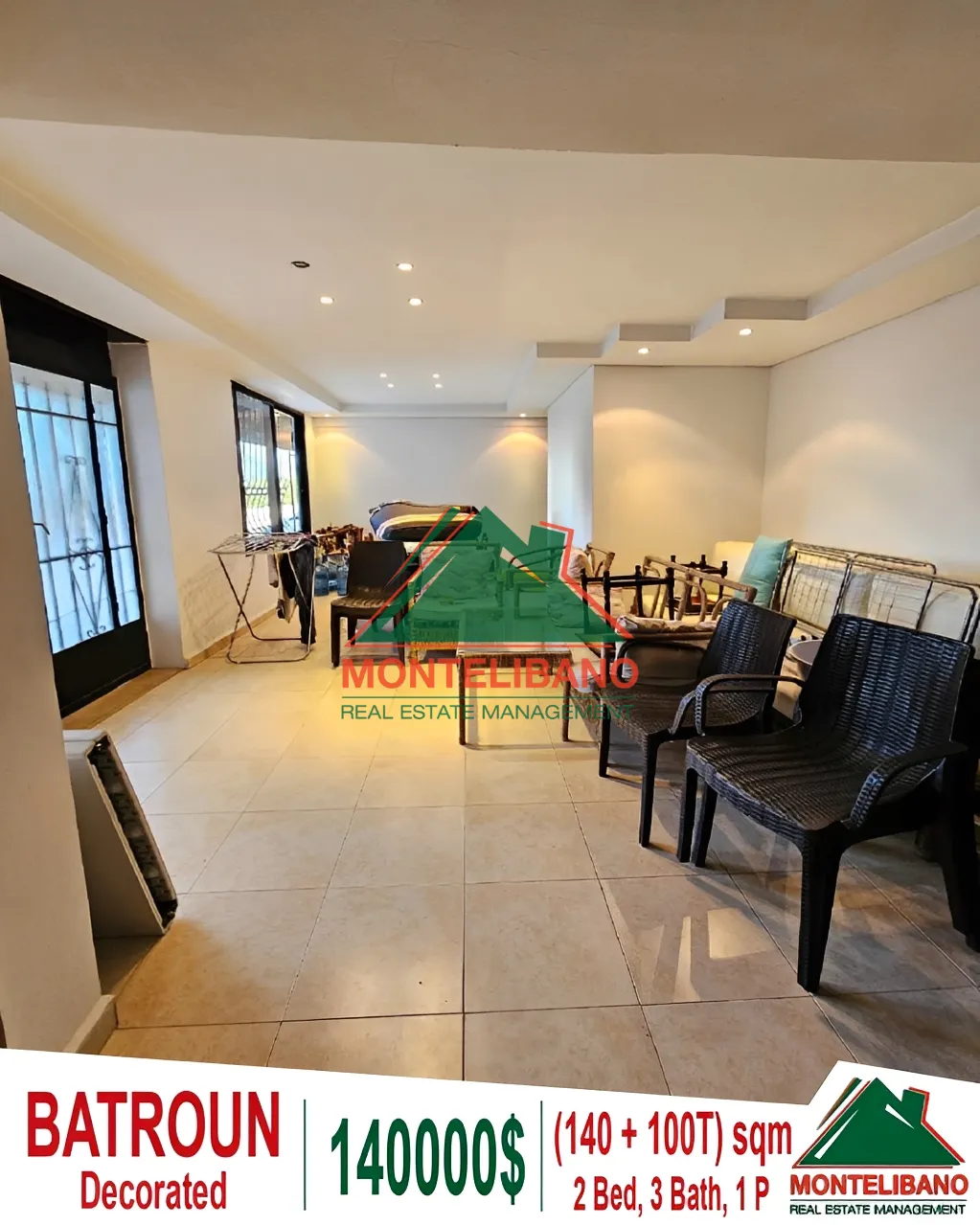 Apartment for Sale in Batroun, Lebanon