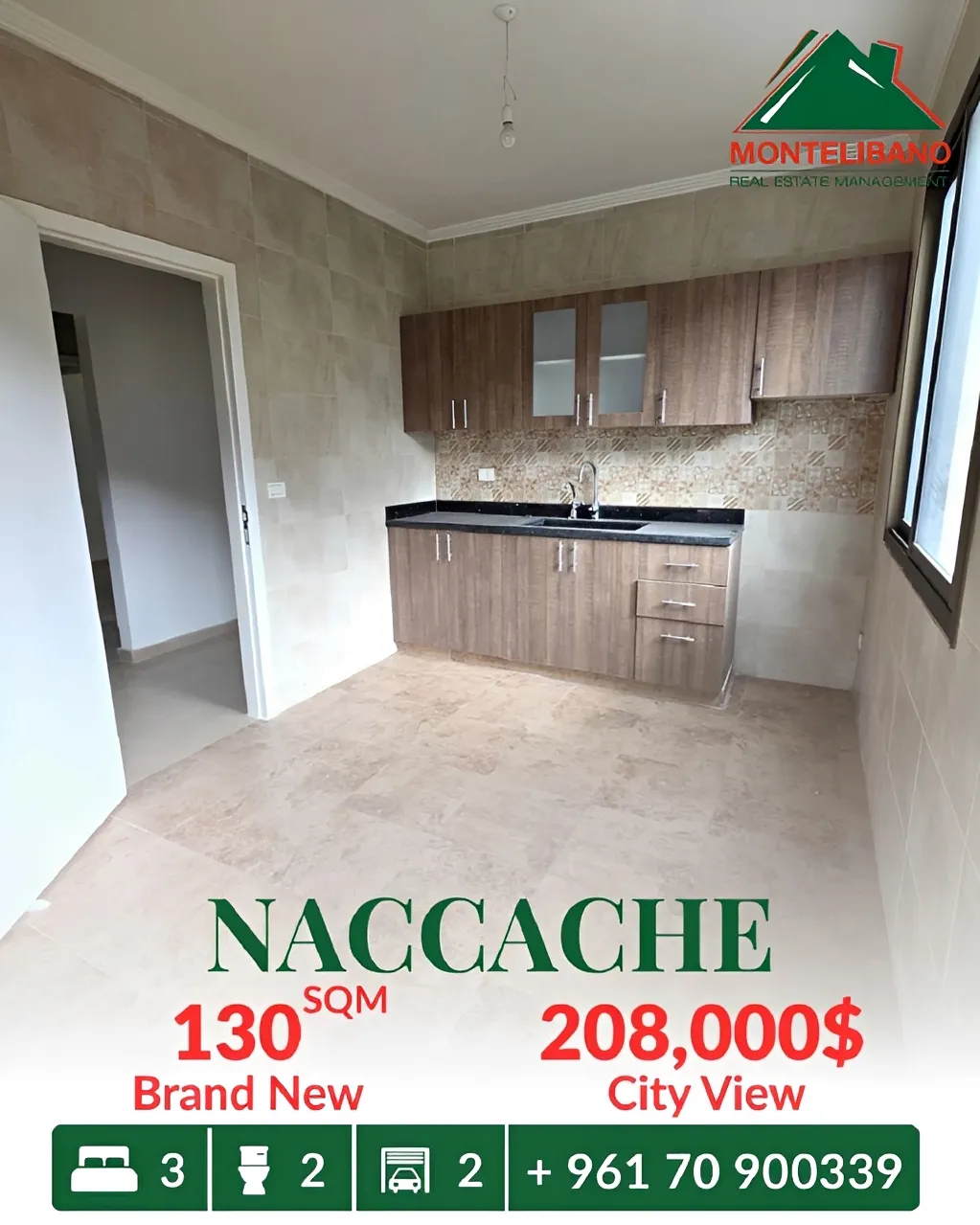 Apartment for sale in Naqqache
