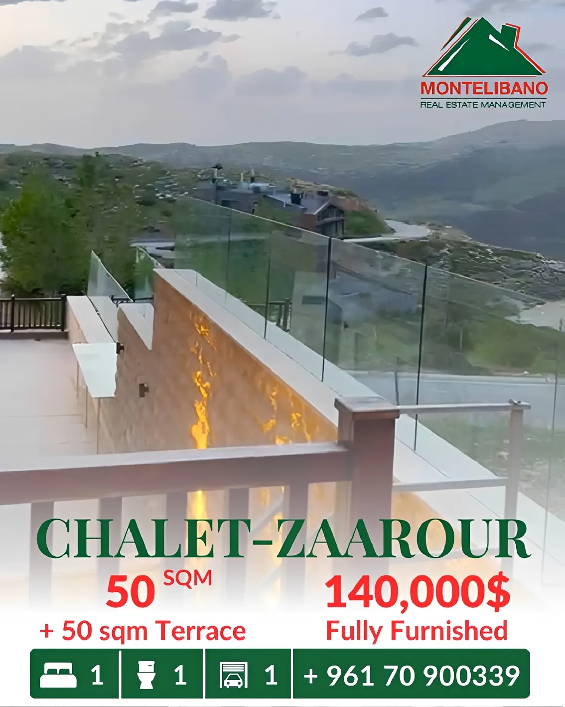 Chalet for sale in Zaarour, Lebanon, Lebanon