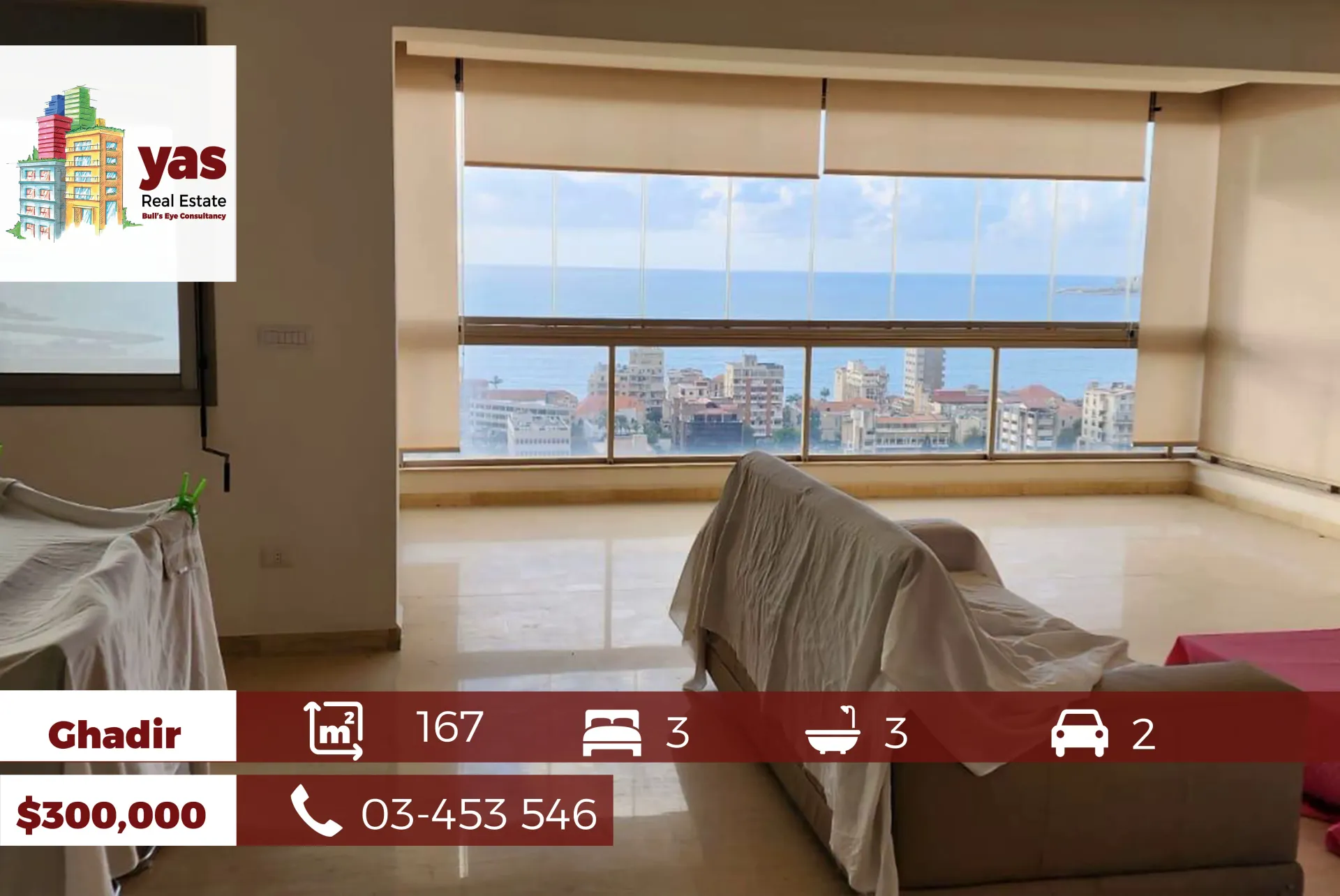 Apartment for Sale in Ghadir - 3 bed, 3 bath