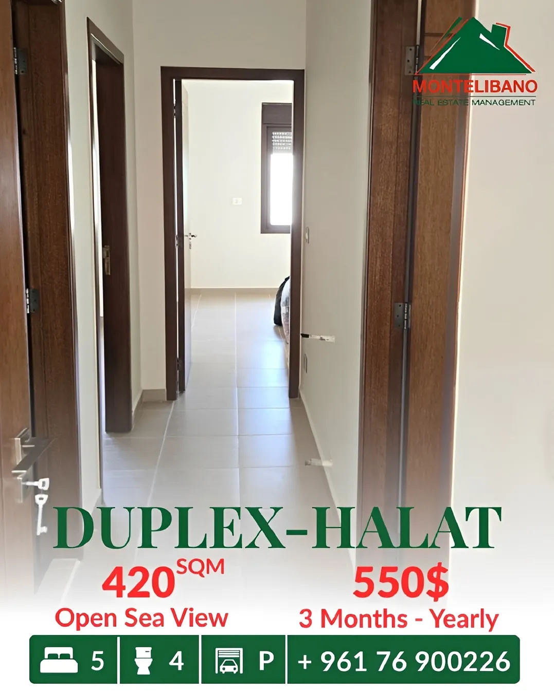 Apartment for rent in Halat