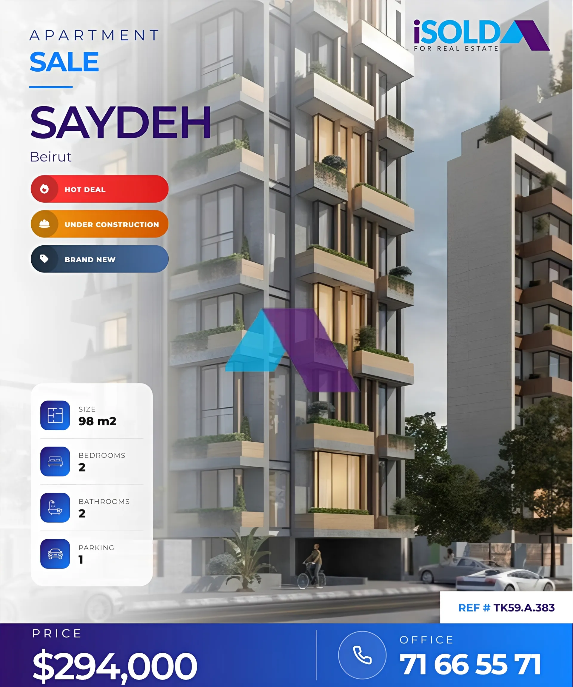 Apartment for Sale in Achrafieh