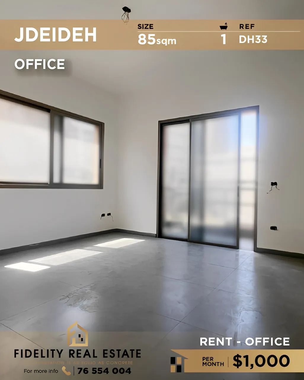 Office for Rent in Jdeideh, Lebanon