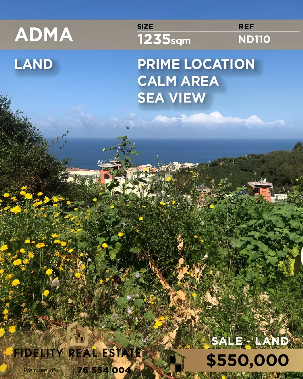 Residential Land for sale in Adma w Dafnah, Lebanon