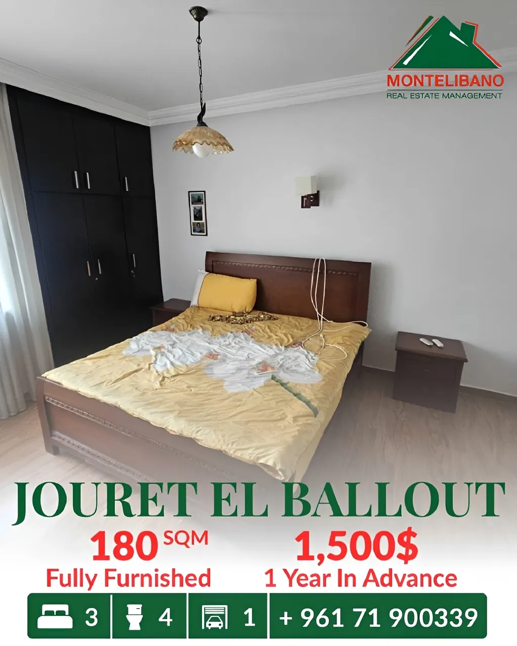 Apartment for rent in Mar Chaaya