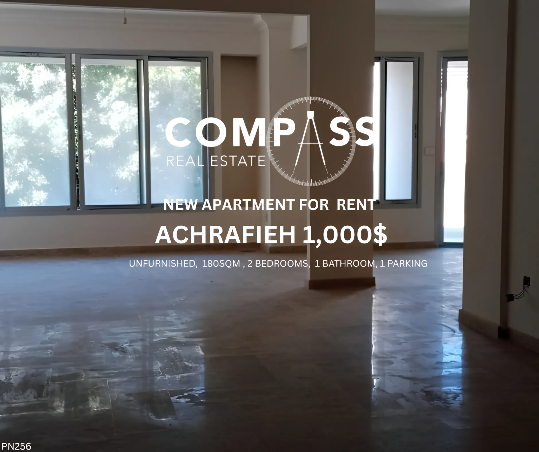Apartment for rent in Achrafieh, Beirut, Lebanon - 2 bed, 2 bath