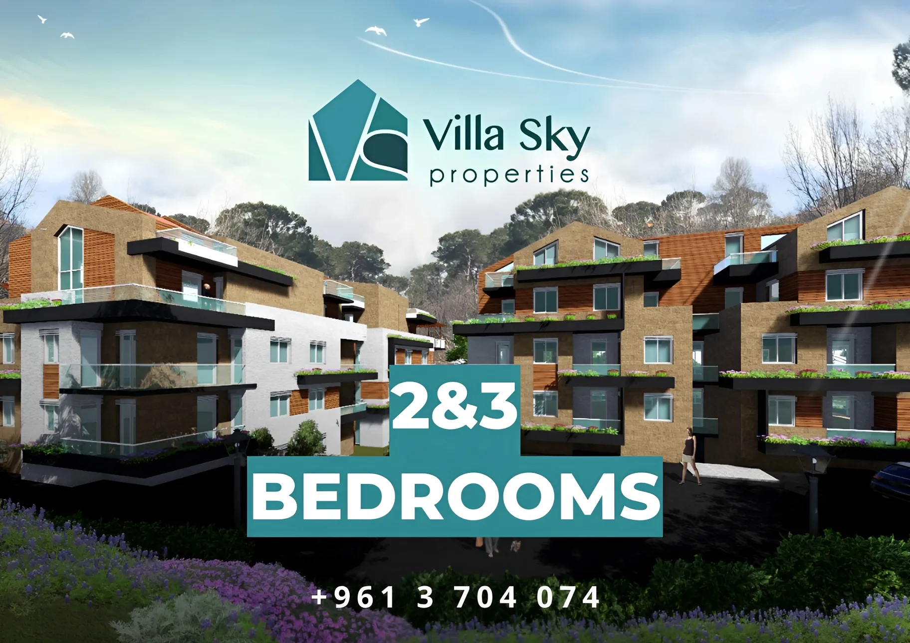 Apartment for sale in Bikfaya, Lebanon