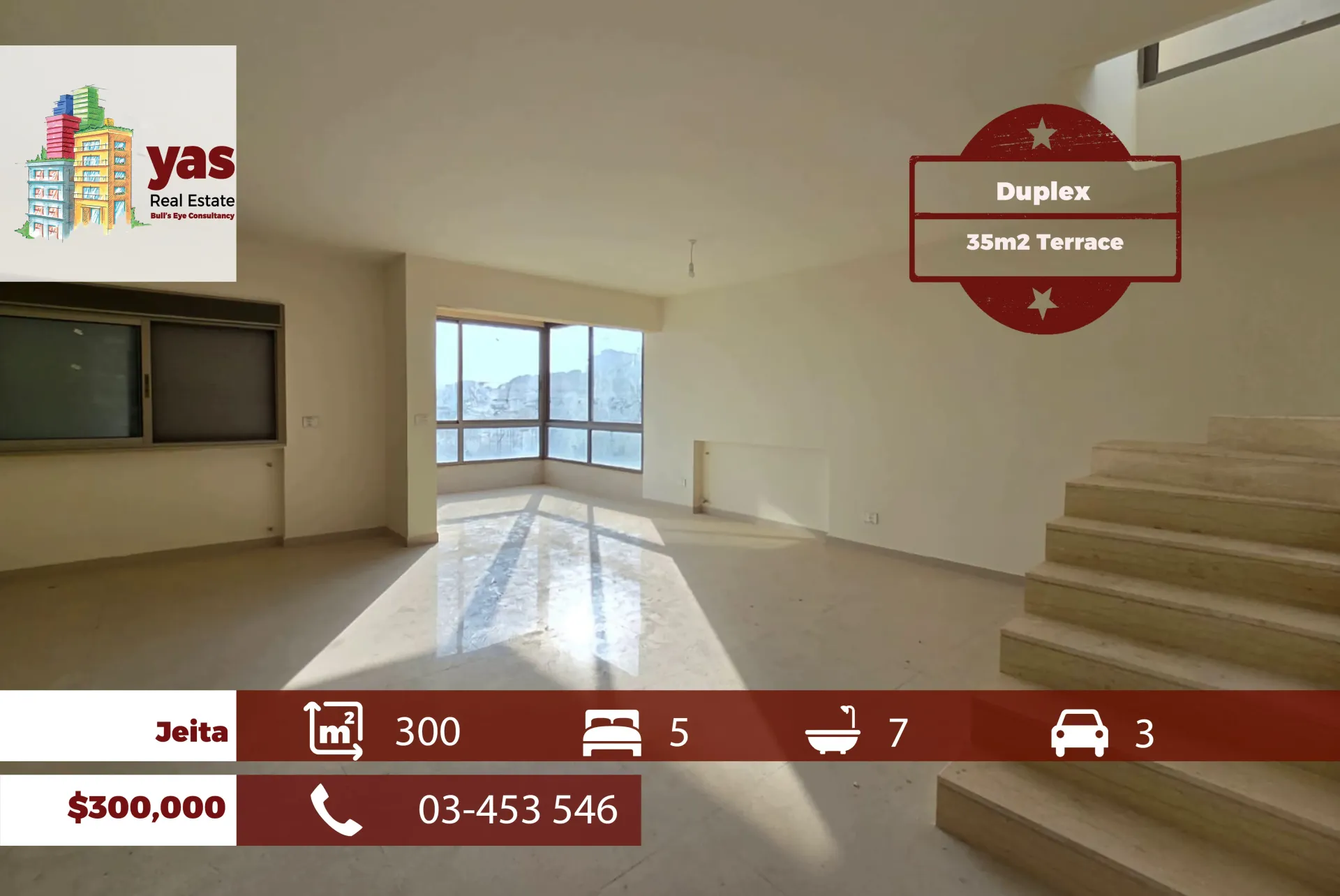 Apartment for Sale in Jeita