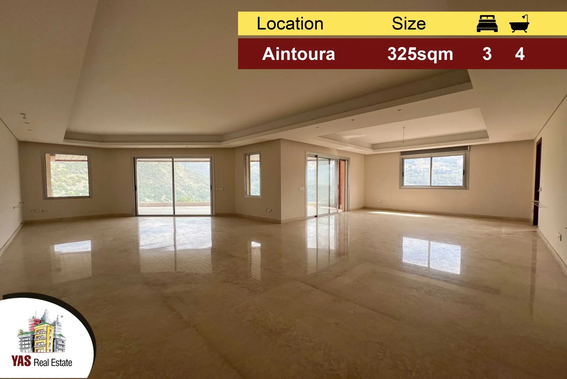Apartment for Sale in Aintoura - 3 bed, 4 bath