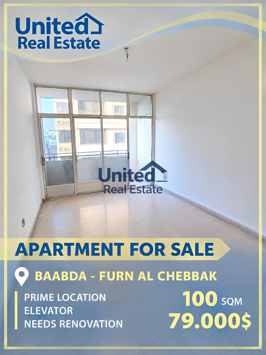 Apartment for sale in Forn El Chebbak