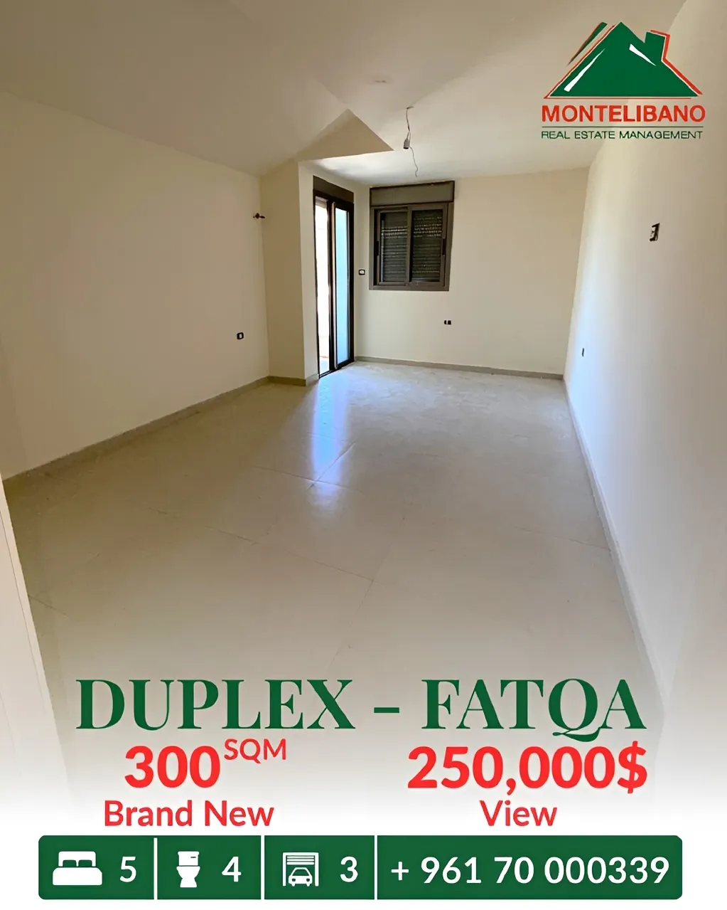 Duplex for sale in Fatqa