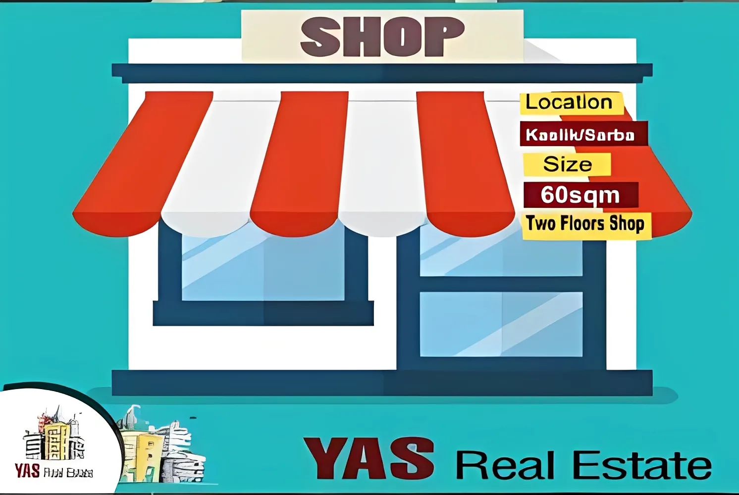 Shop for Sale in Kaslik