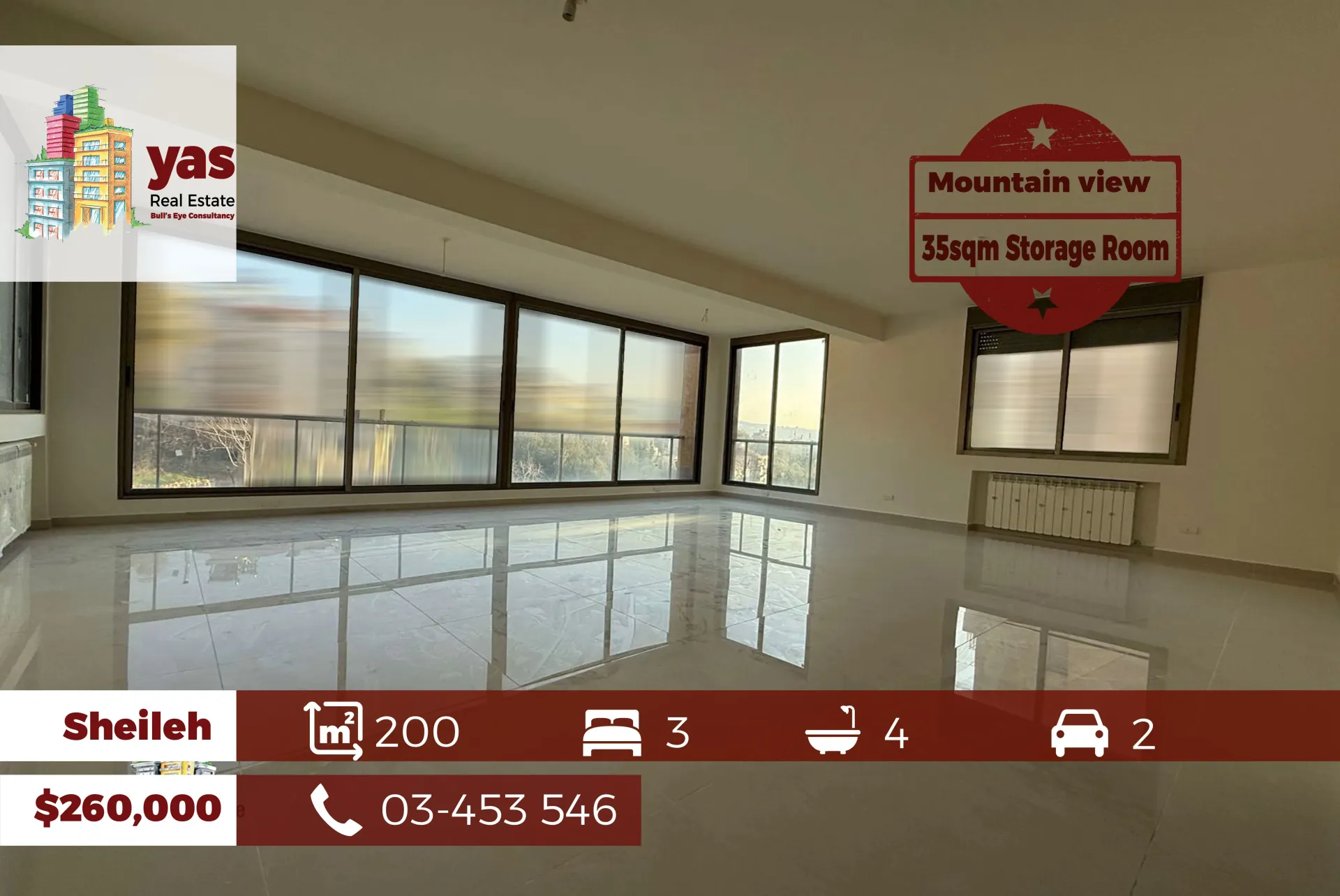 Apartment for Sale in Sehayleh - 3 bed, 3 bath